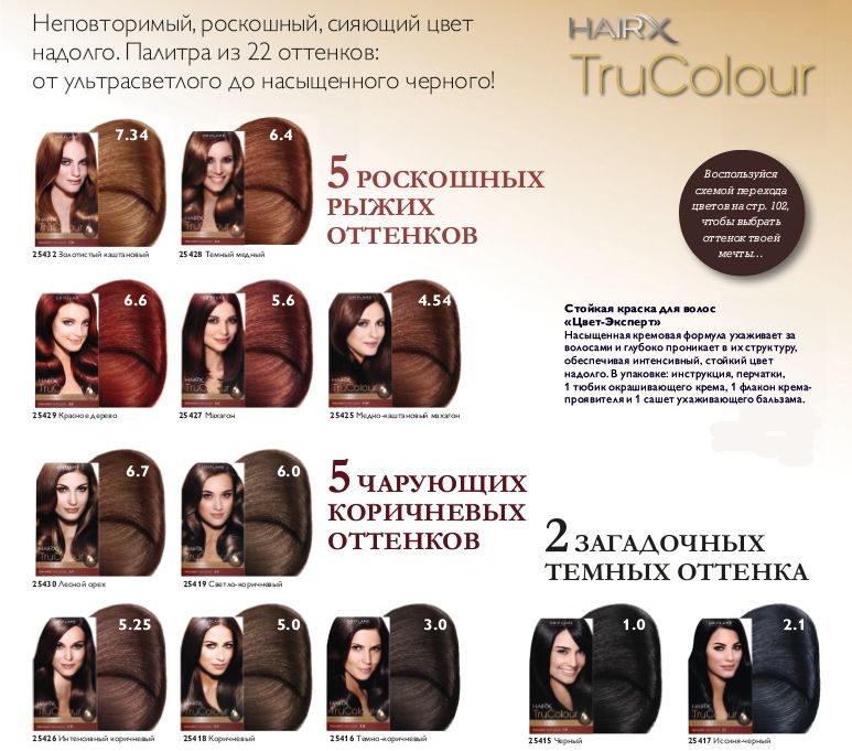 Краска для волос  HairX TruColour Орифлэйм